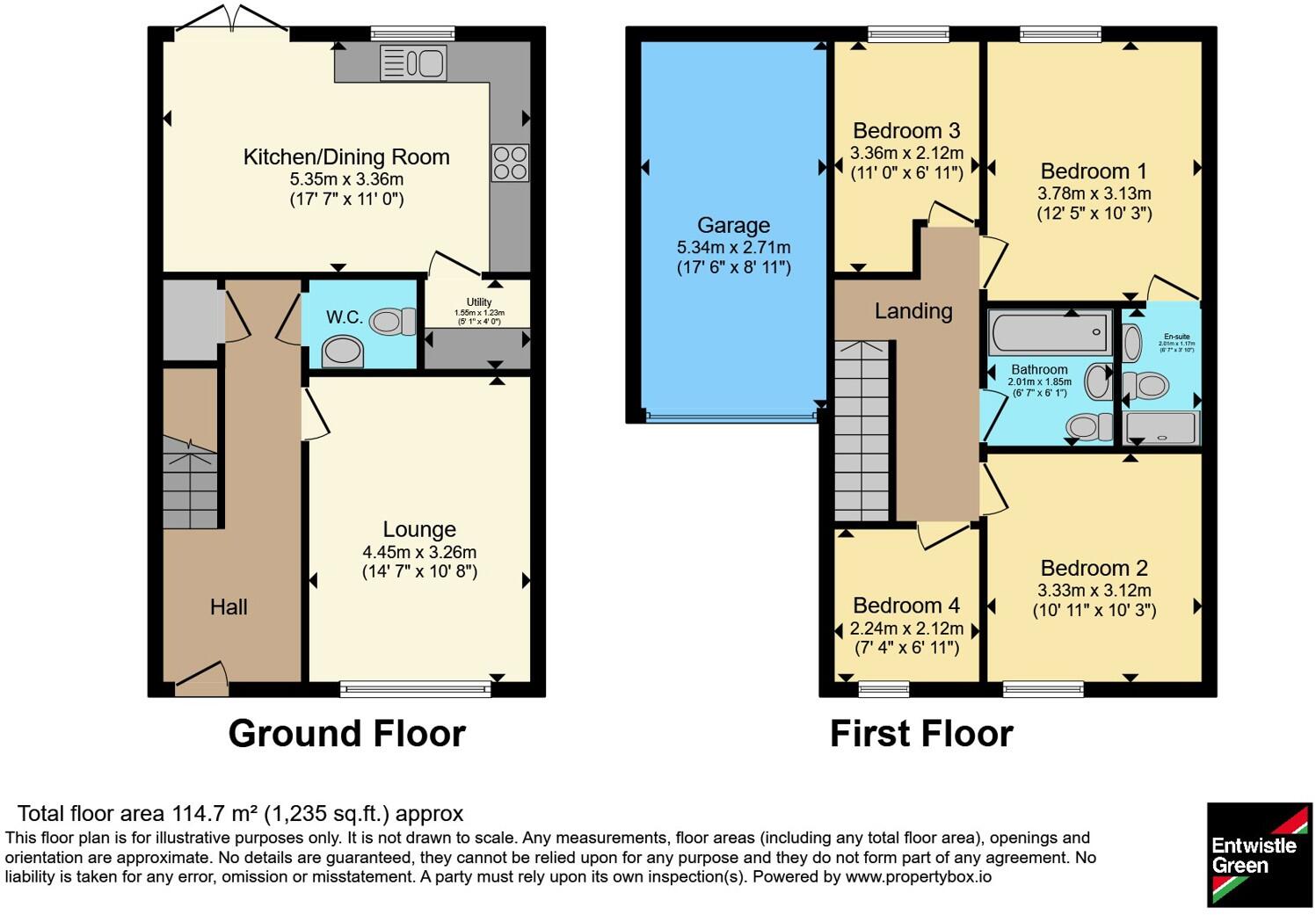 Snowdrop Grove, PRESTON, Lancashire, PR4 floorplan