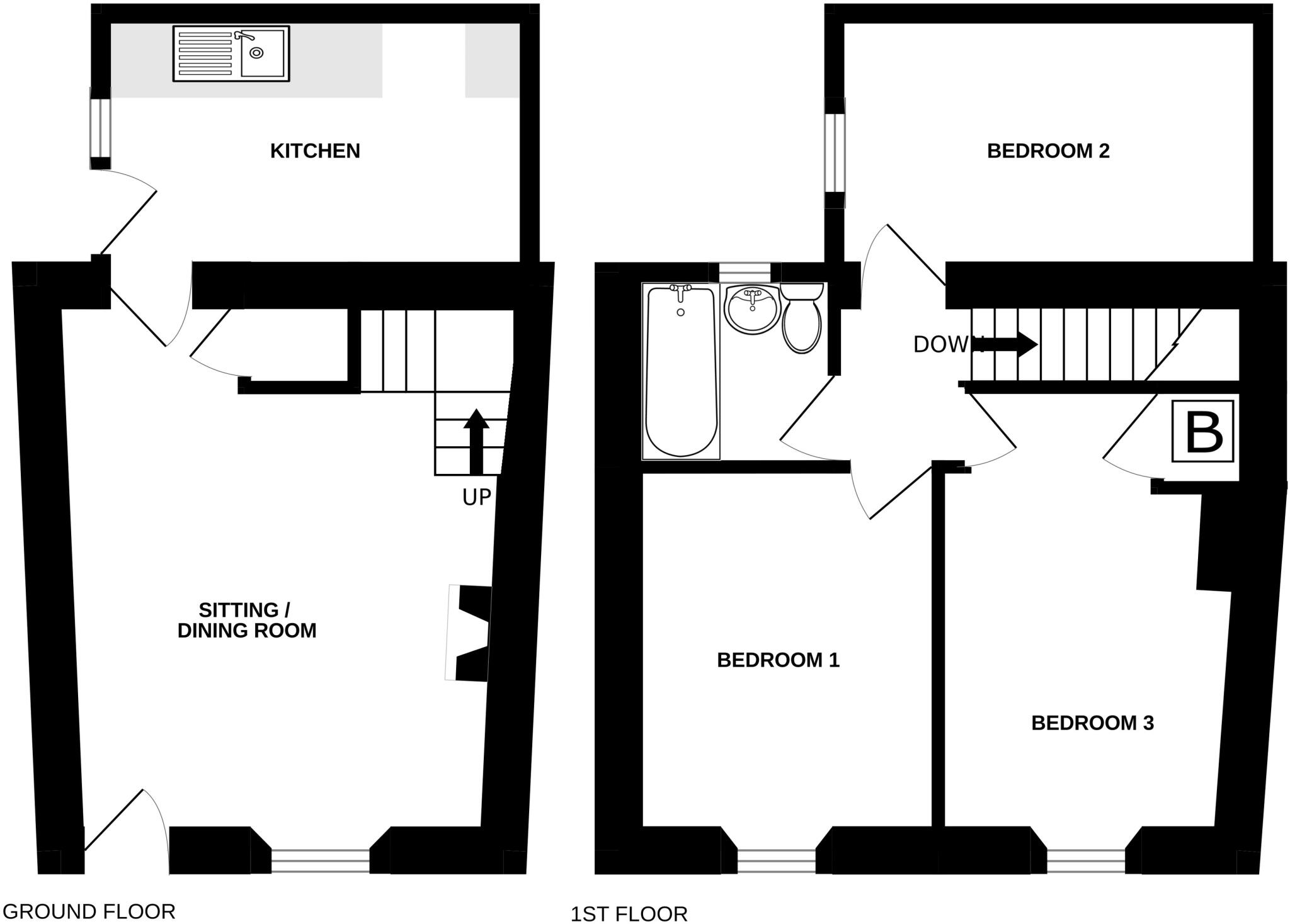 11 Albert Street, Penrith, Cumbria floorplan