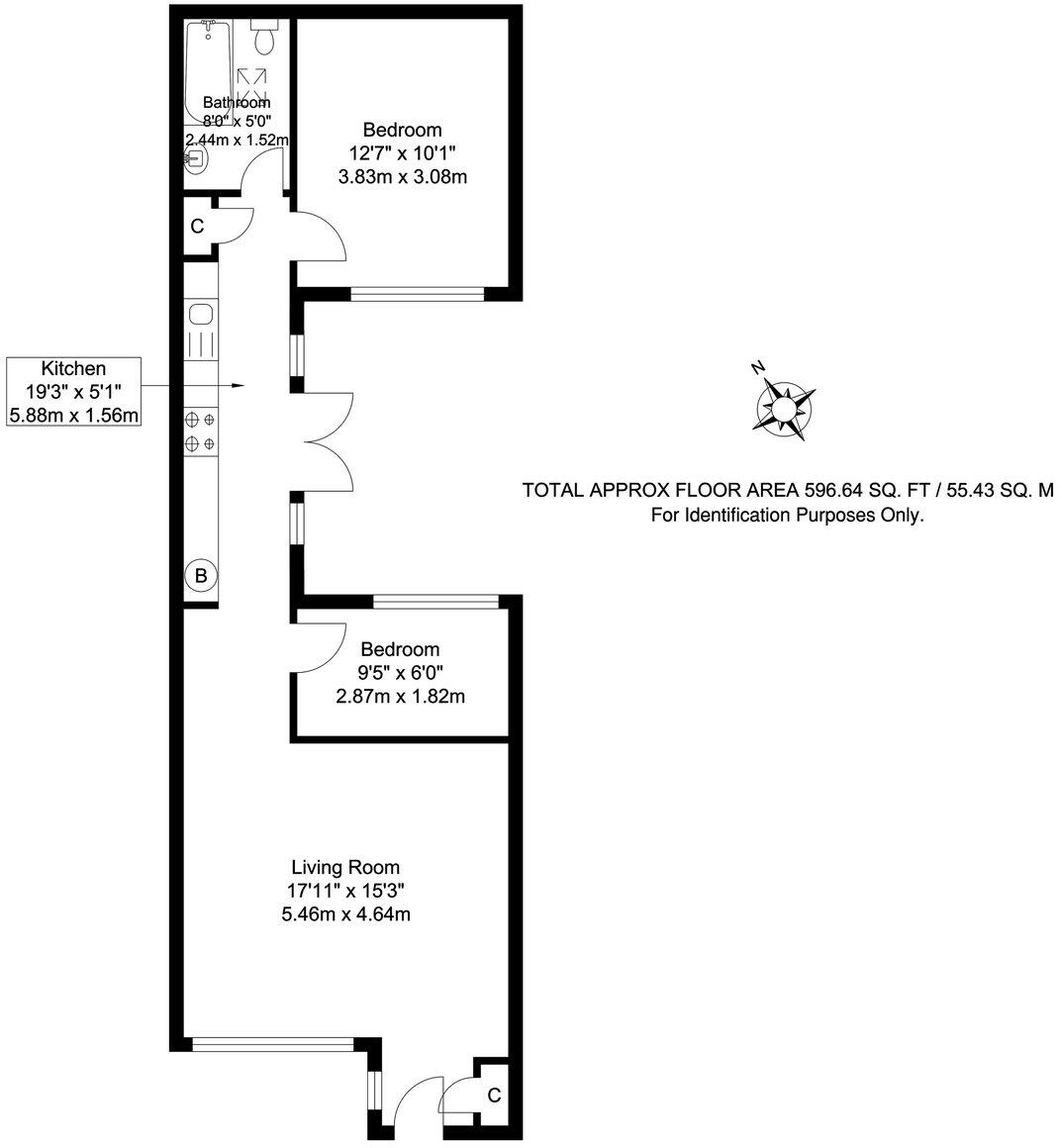Paddock Road, South Bexleyheath, DA6 floorplan