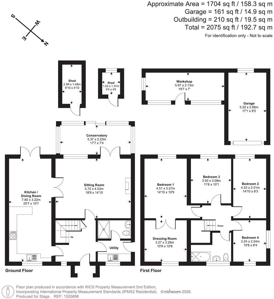 Hele Lane, South Petherton floorplan