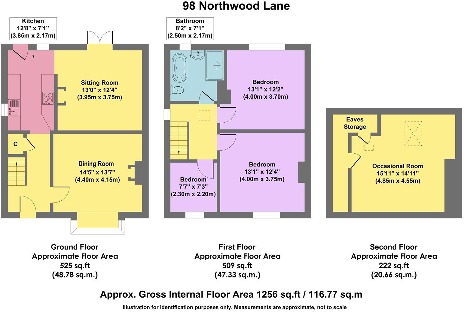 Northwood Lane, Darley Hillside, Matlock floorplan