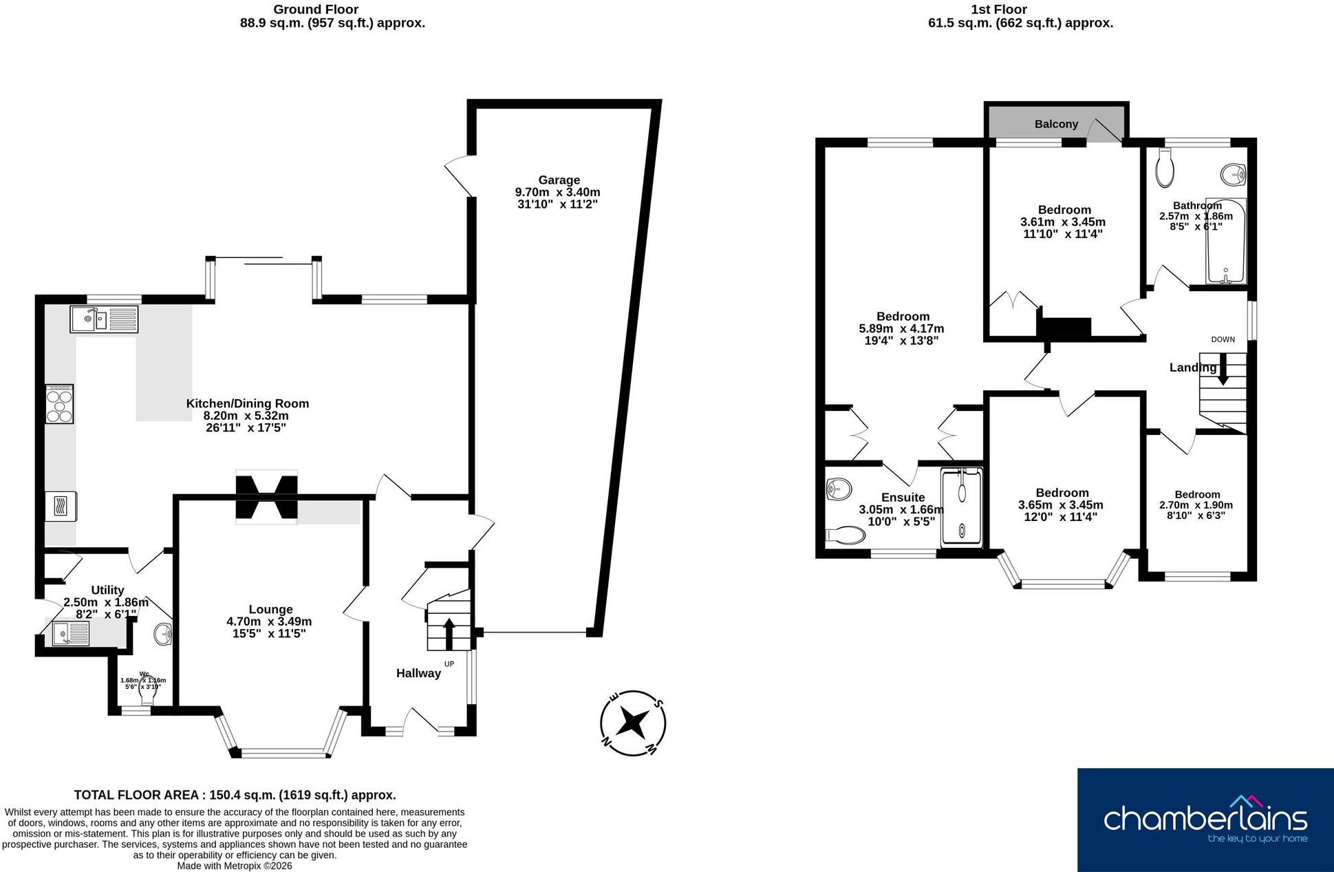 Cockhaven Road, Bishopsteignton, TQ14 floorplan