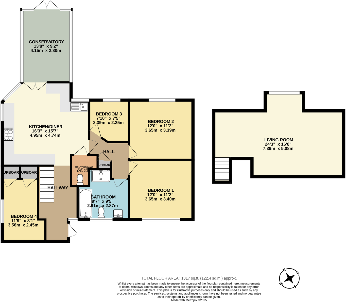 Tavistock Road, Yelverton, Devon floorplan