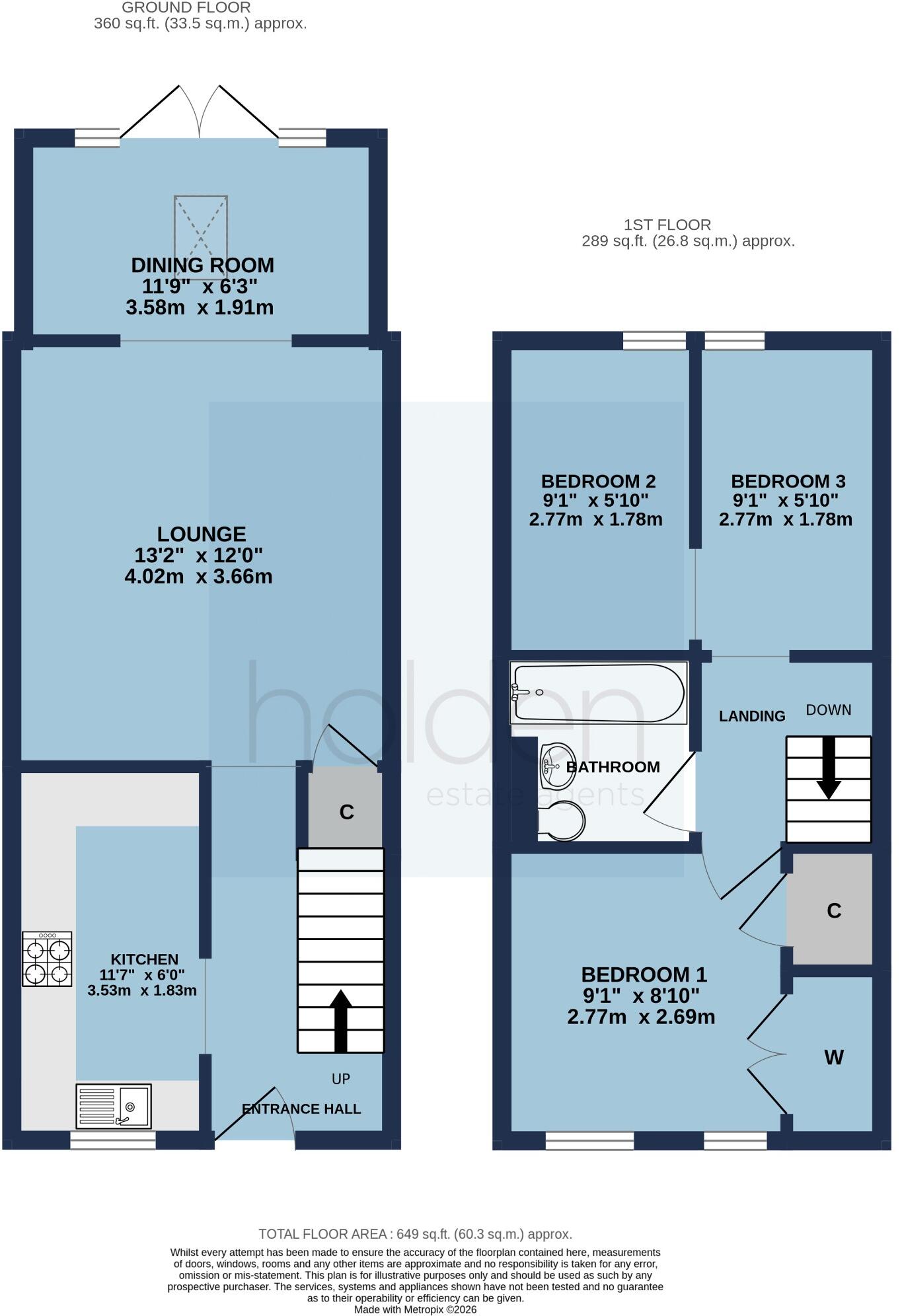 Sanderling Gardens, Heybridge floorplan