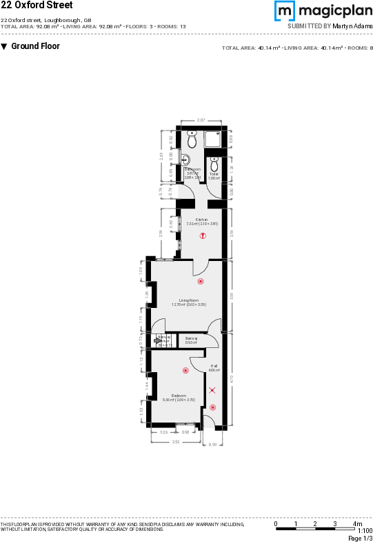 Oxford Street, Loughborough floorplan