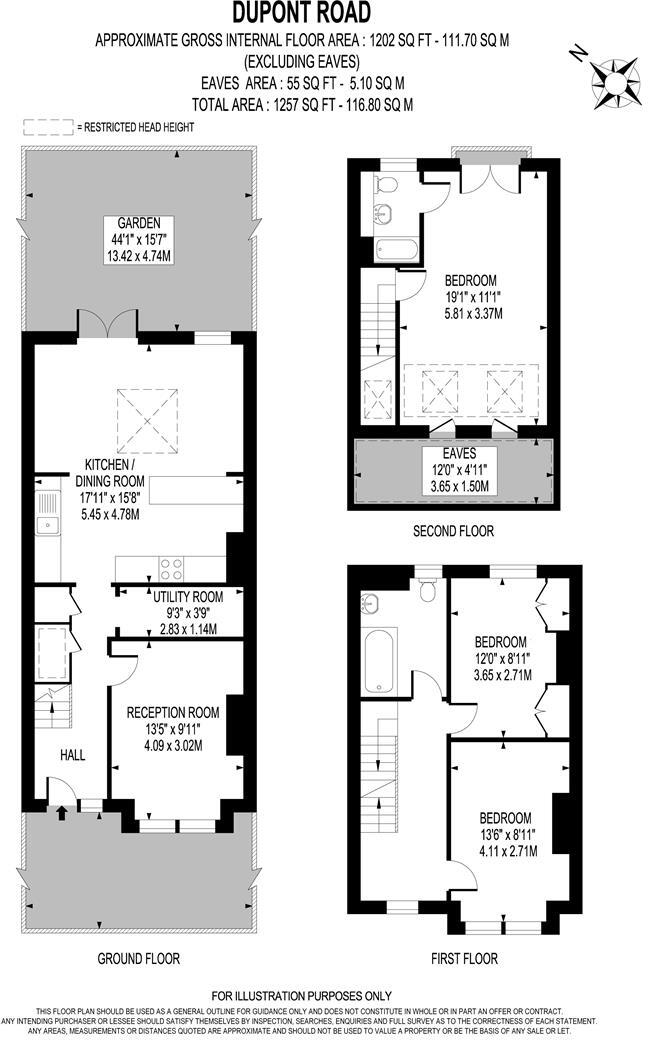 Dupont Road, London floorplan