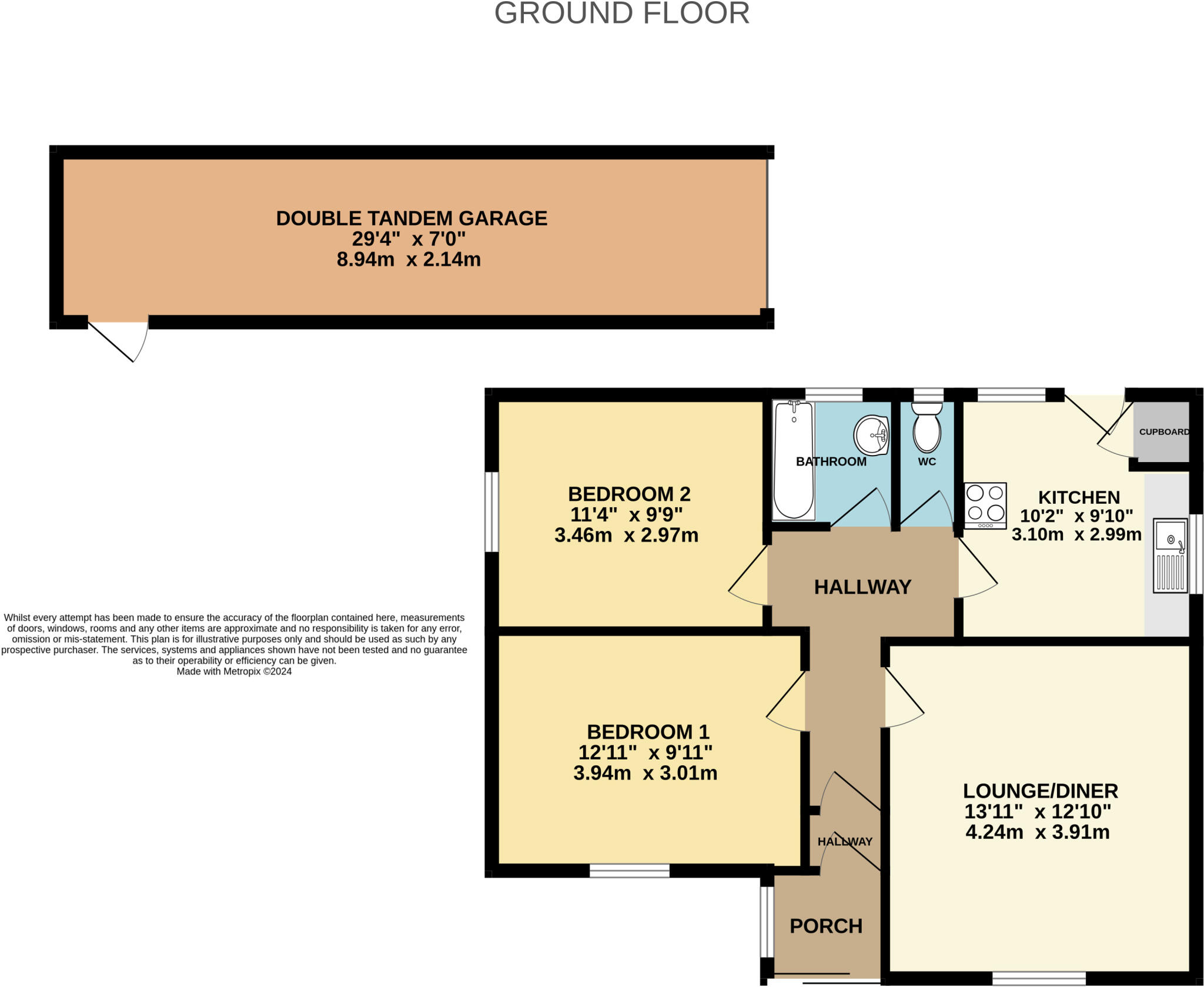 Ashleigh Road, Barnstaple, Devon, EX32 floorplan