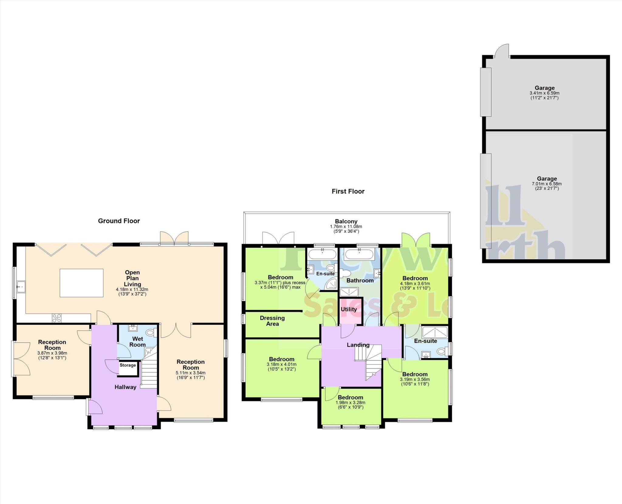 Puddle House Lane, Singleton, Poulton Le Fylde floorplan