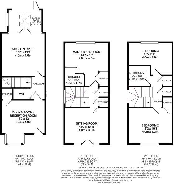 Prestbury Close, Cheltenham, GL52 floorplan