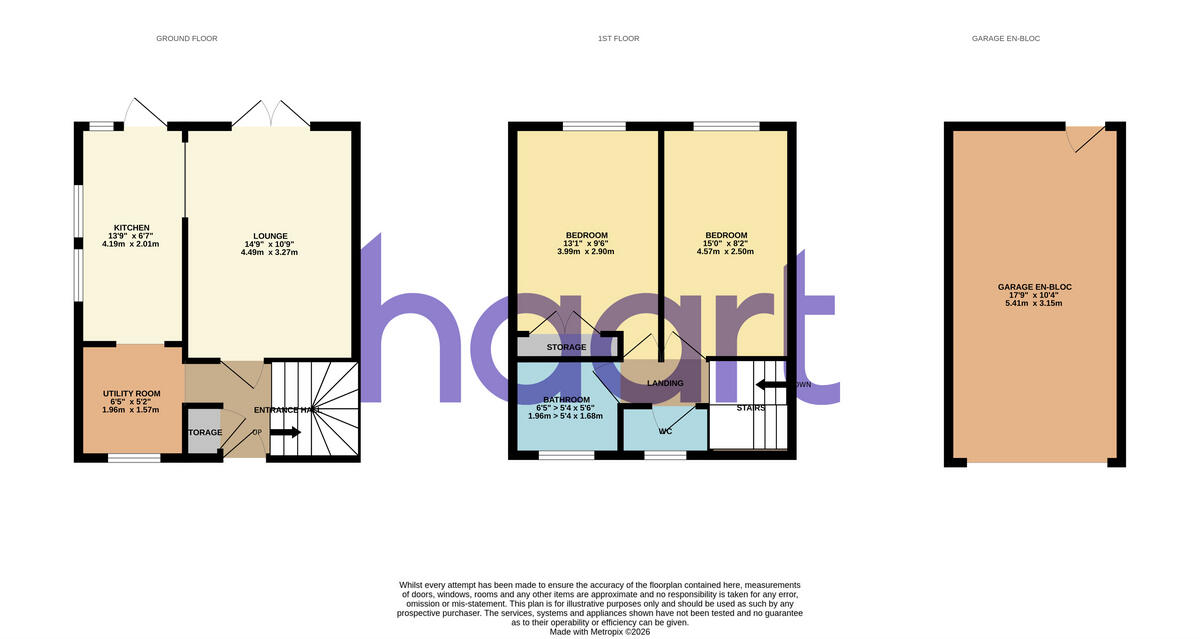 Brockles Mead, Harlow floorplan