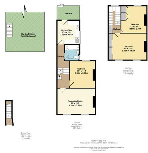 Walford Road, Stoke Newington floorplan