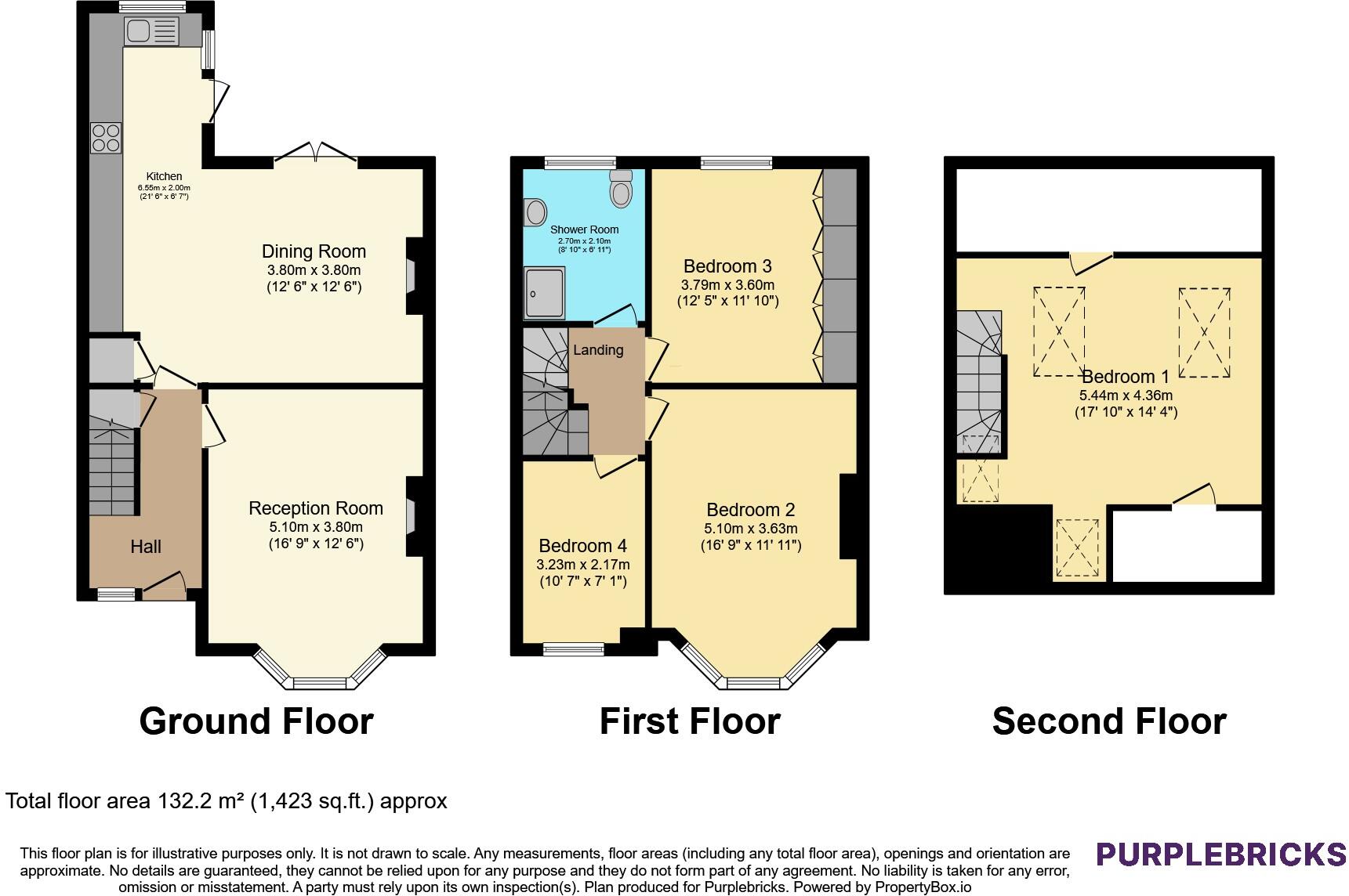 Oak Hill Gardens, Woodford Green, IG8 floorplan