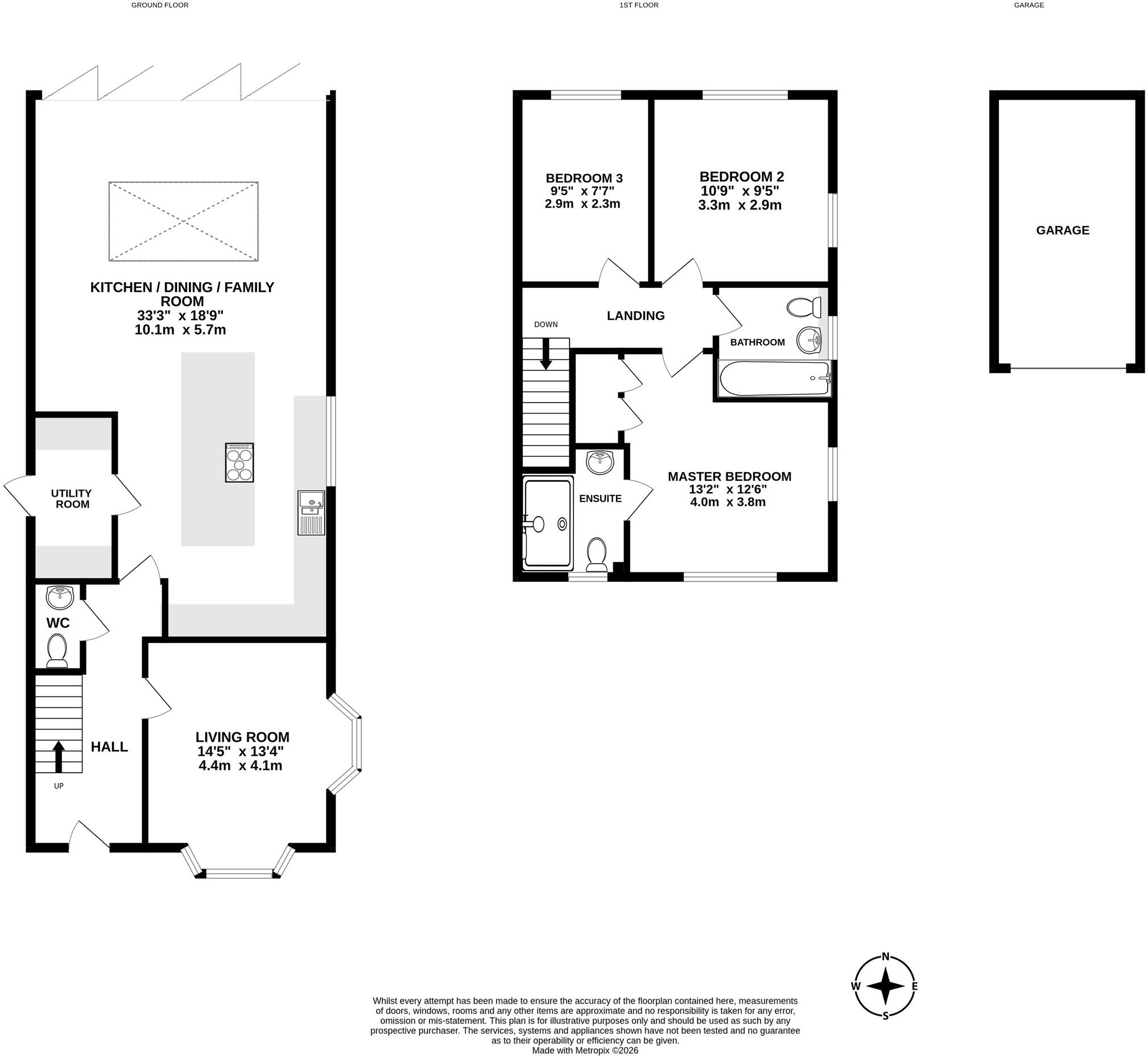 The Grove, Kempsey, Worcester, Worcestershire floorplan