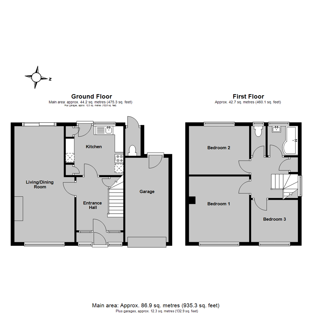 Mount Pleasant, Blean, Canterbury floorplan