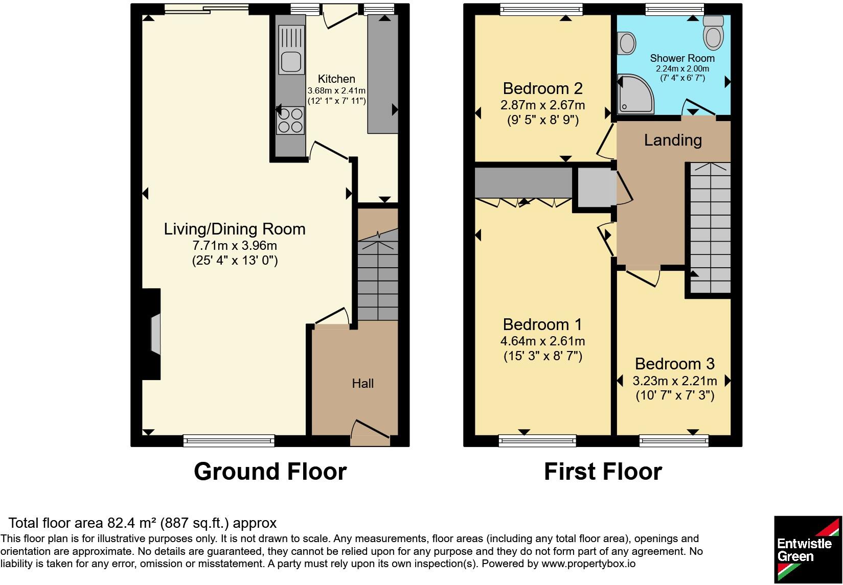 Halstead Walk, Bury, Greater Manchester, BL9 floorplan