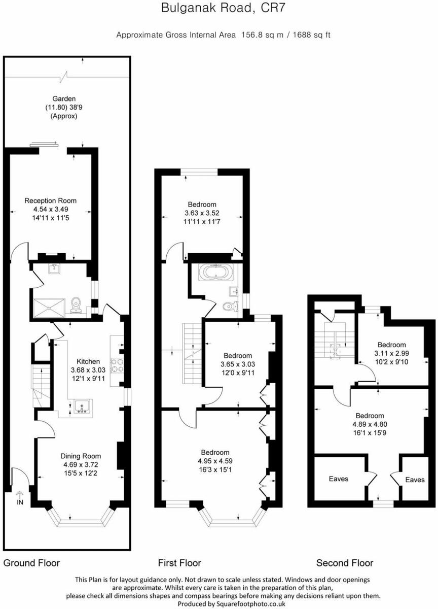 Bulganak Road, Thornton Heath floorplan