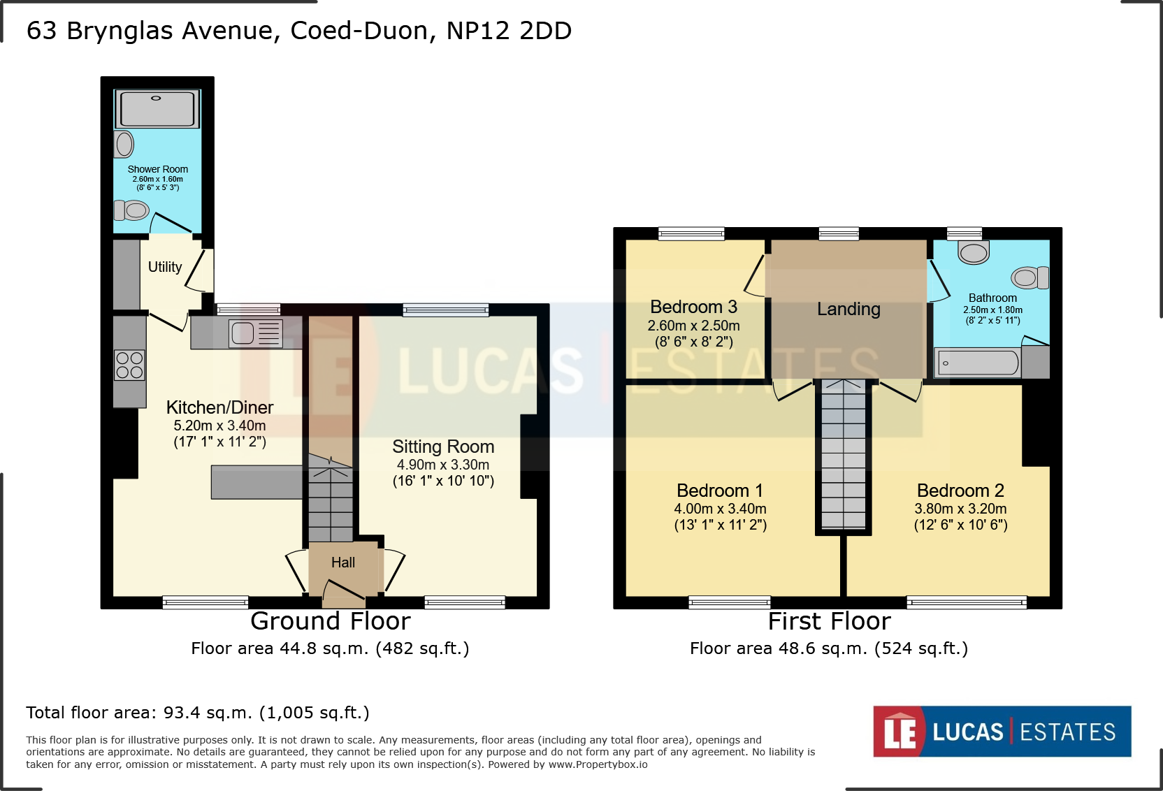 Brynglas Avenue, Pontllanfraith floorplan