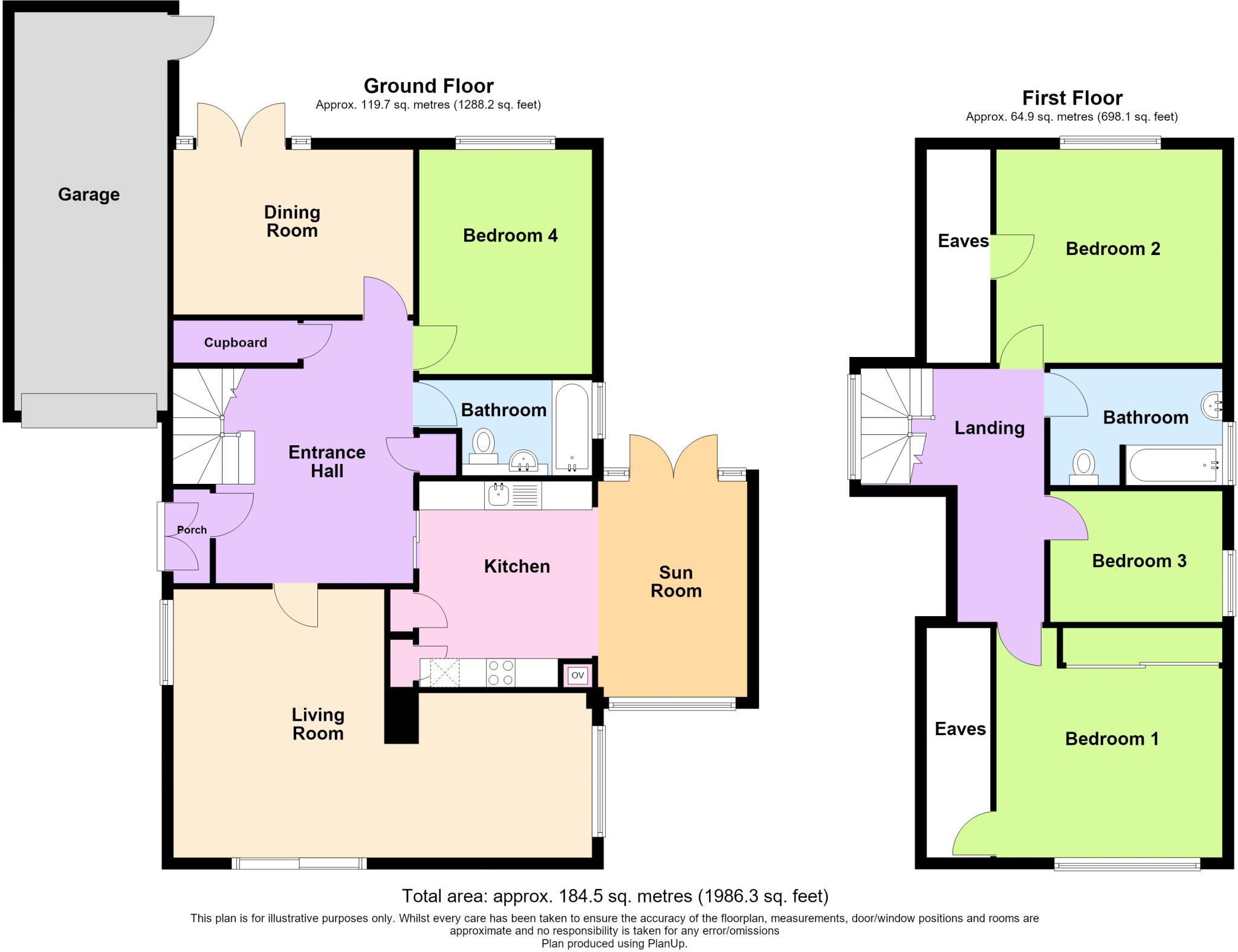 Down Road, Winterbourne Down floorplan