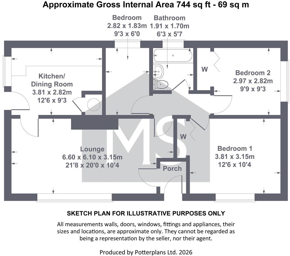 Costa Way, Pickering floorplan