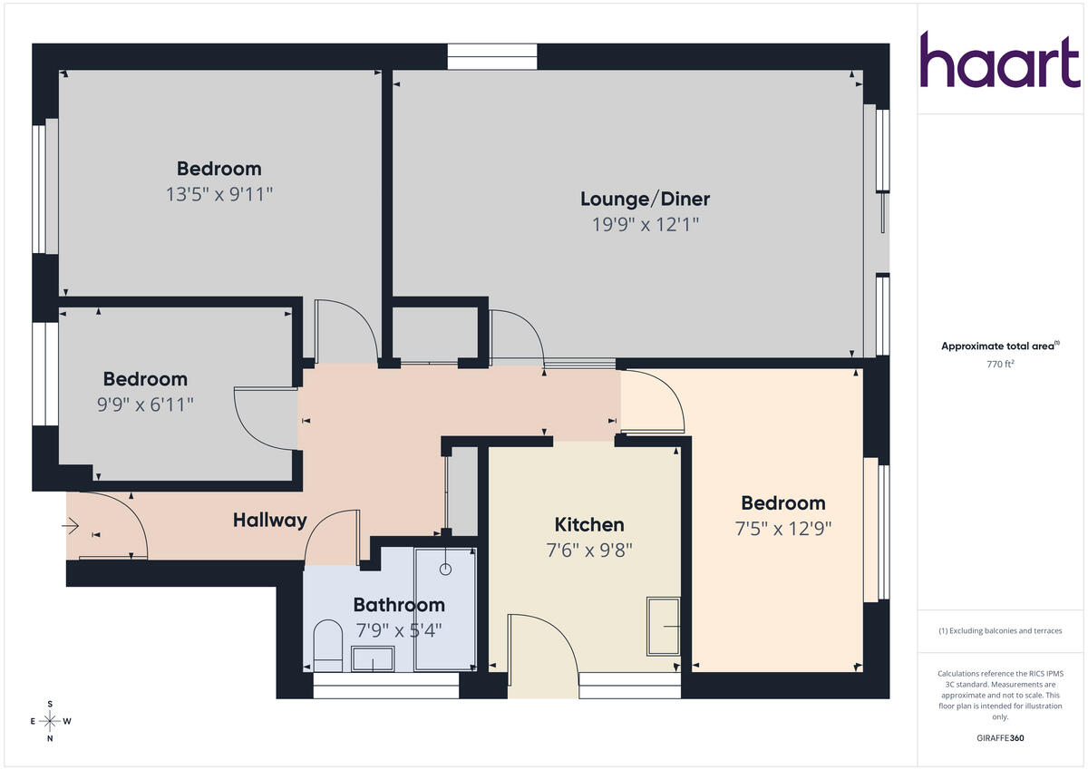 Stewards Lane, Sutton floorplan