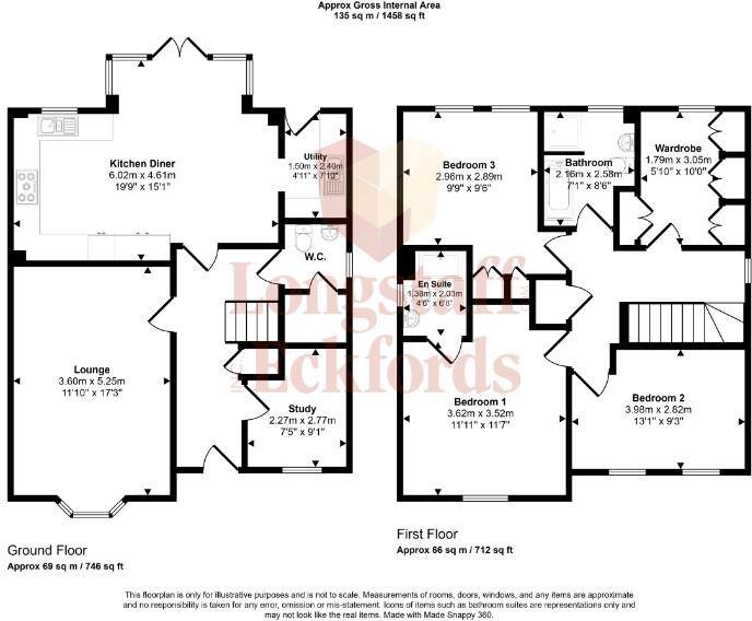 James Ancaster Avenue, Corby Glen  floorplan