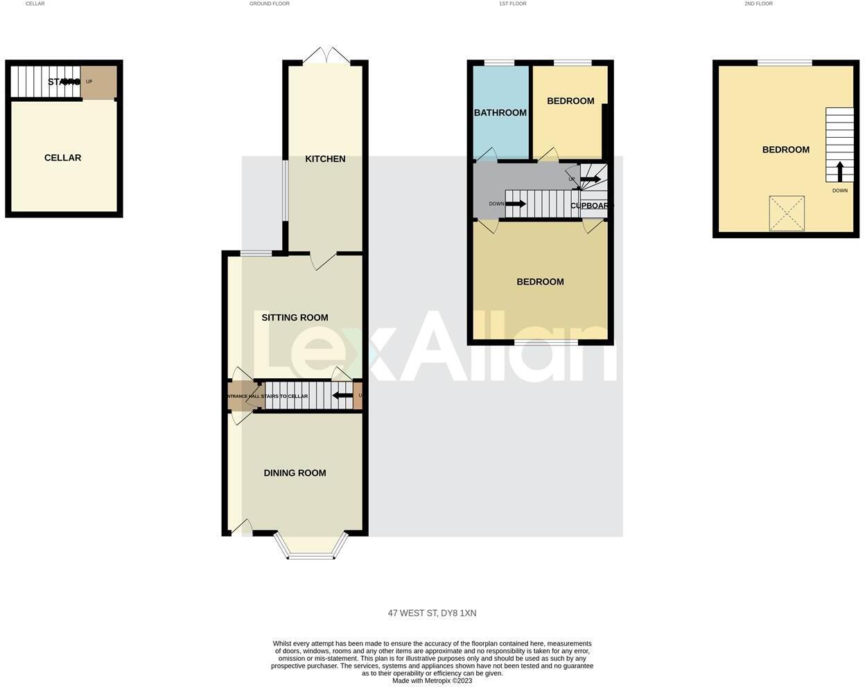 West Street, Old Quarter, Stourbridge floorplan