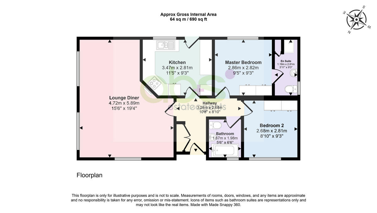 75 Ashgrove Park, Elgin IV30 1UT floorplan