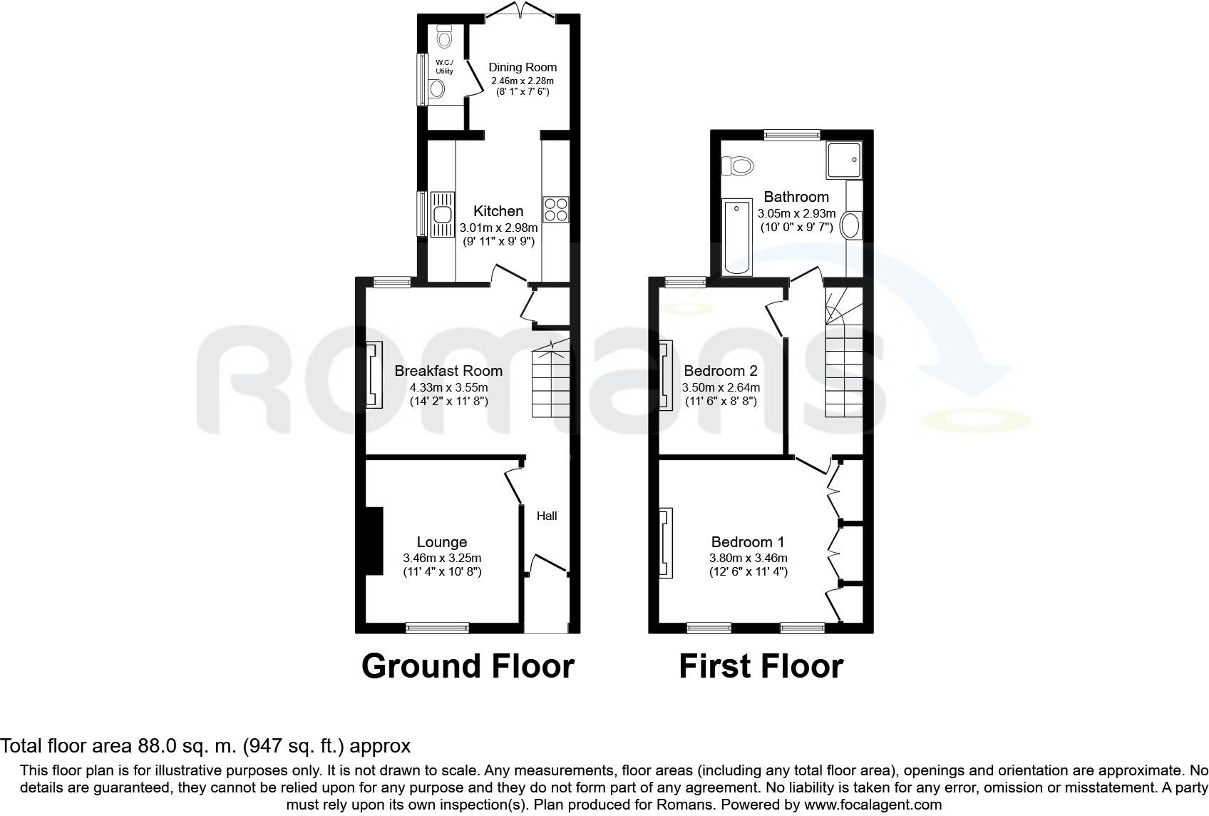 Southern Road, Basingstoke, Hampshire floorplan