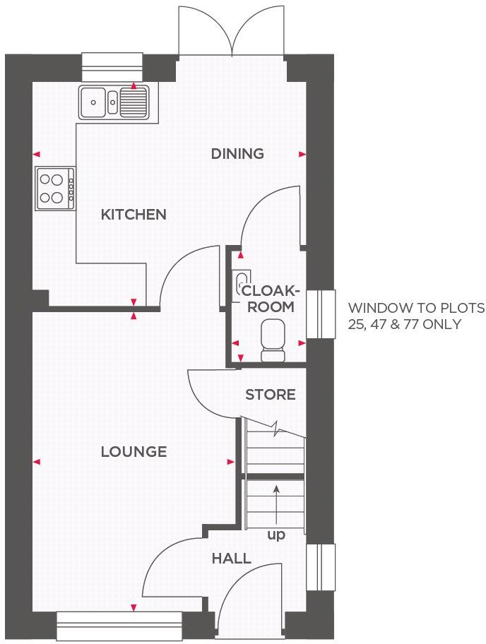 Plot 75, The Candlewood, Otters Reach, Yelland, Devon, EX31 floorplan