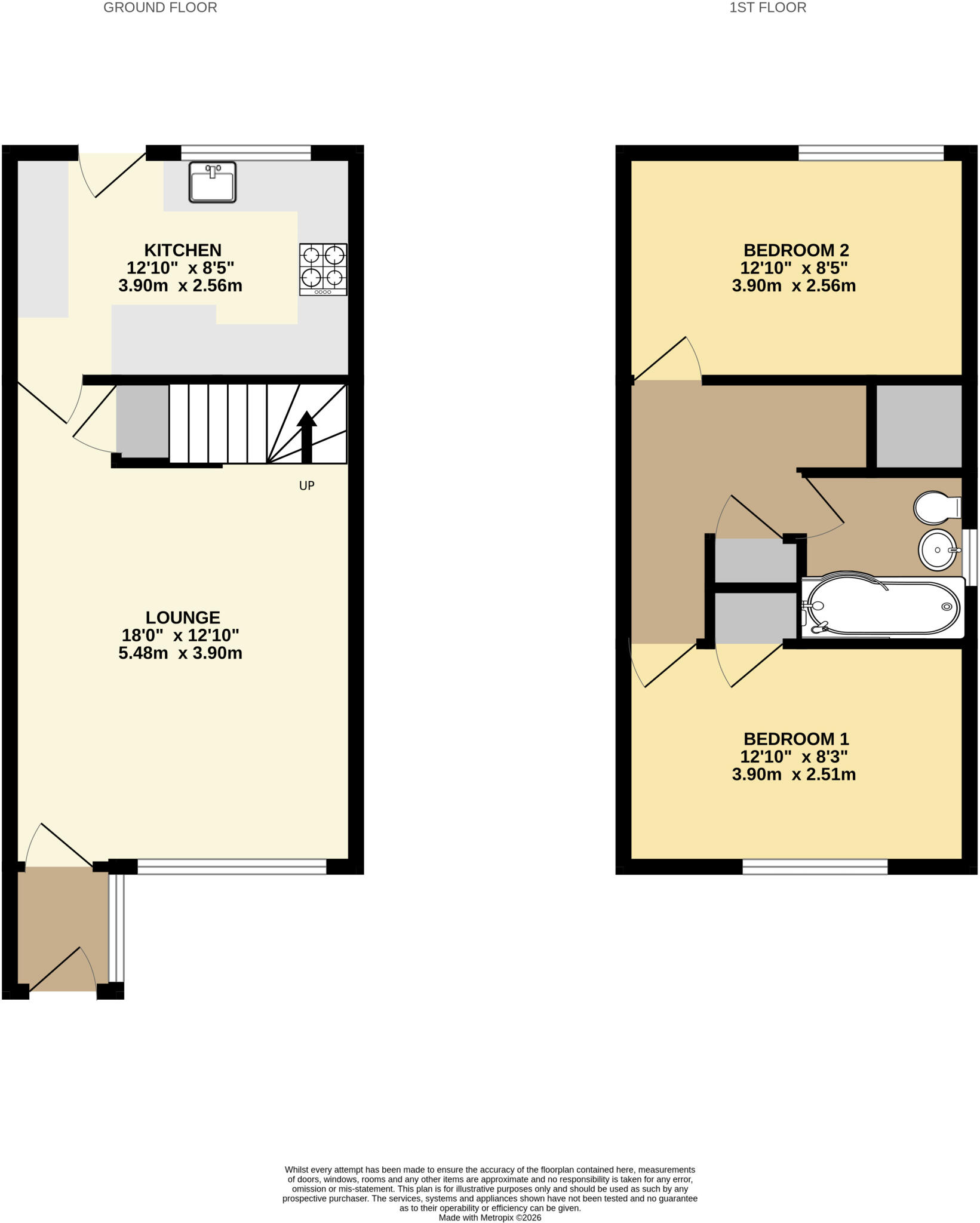 Kirkhill Gardens, Glasgow, G72 floorplan