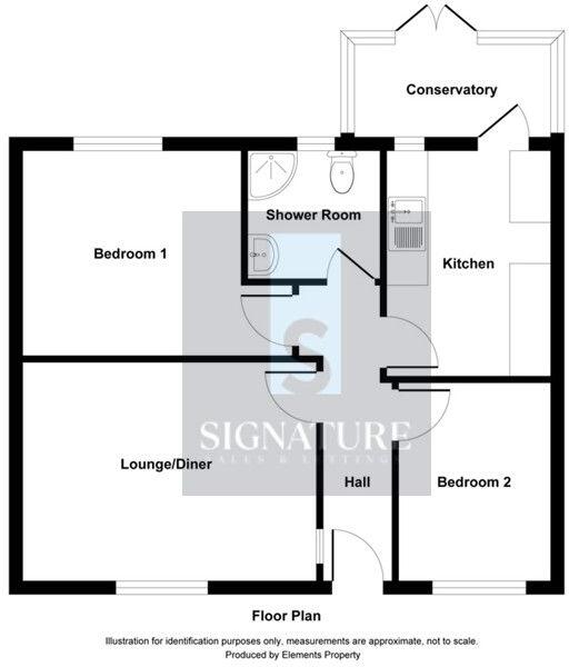 Queens Drive, Bedford floorplan