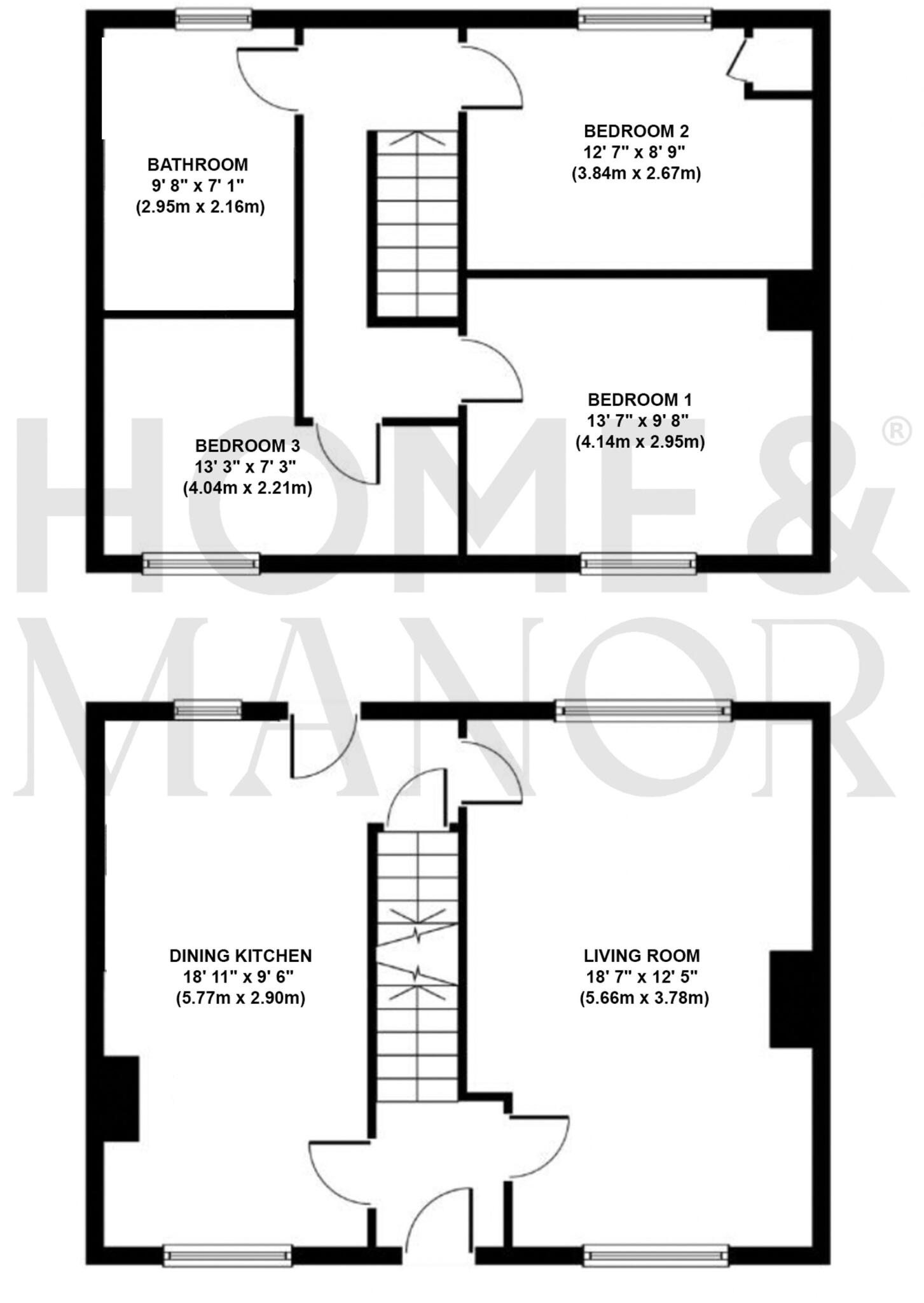 Northgate, Almondbury, HD5 floorplan