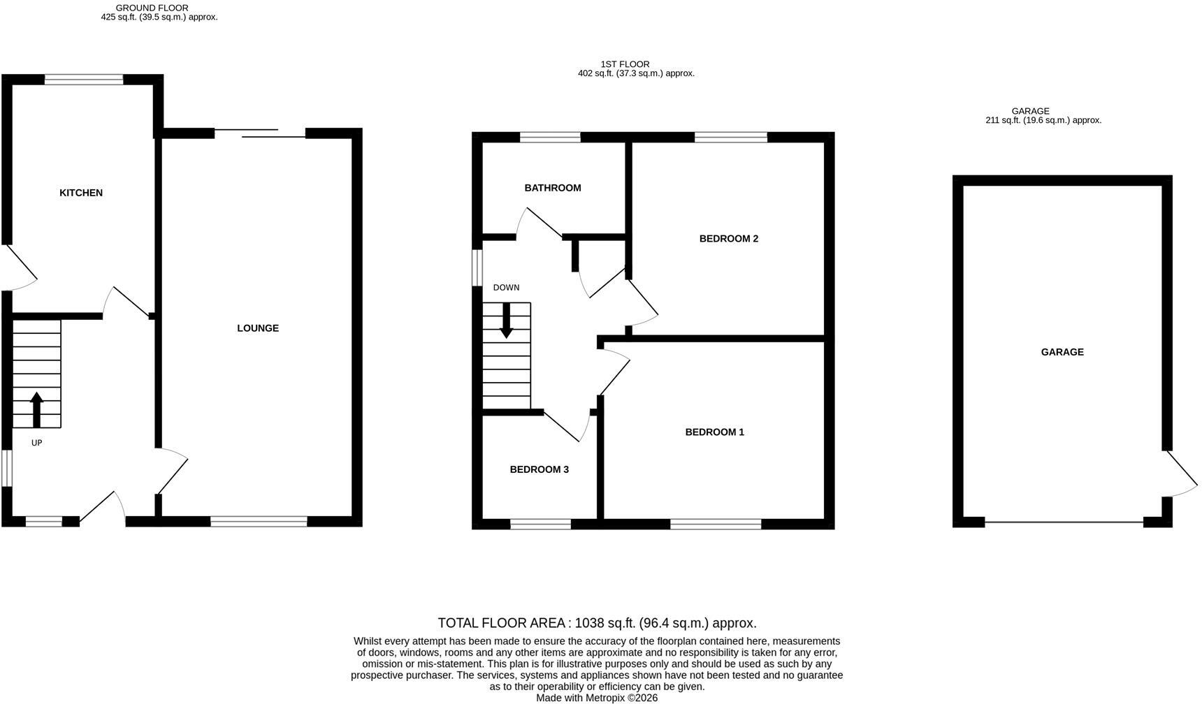 Rutland Drive, New Waltham floorplan