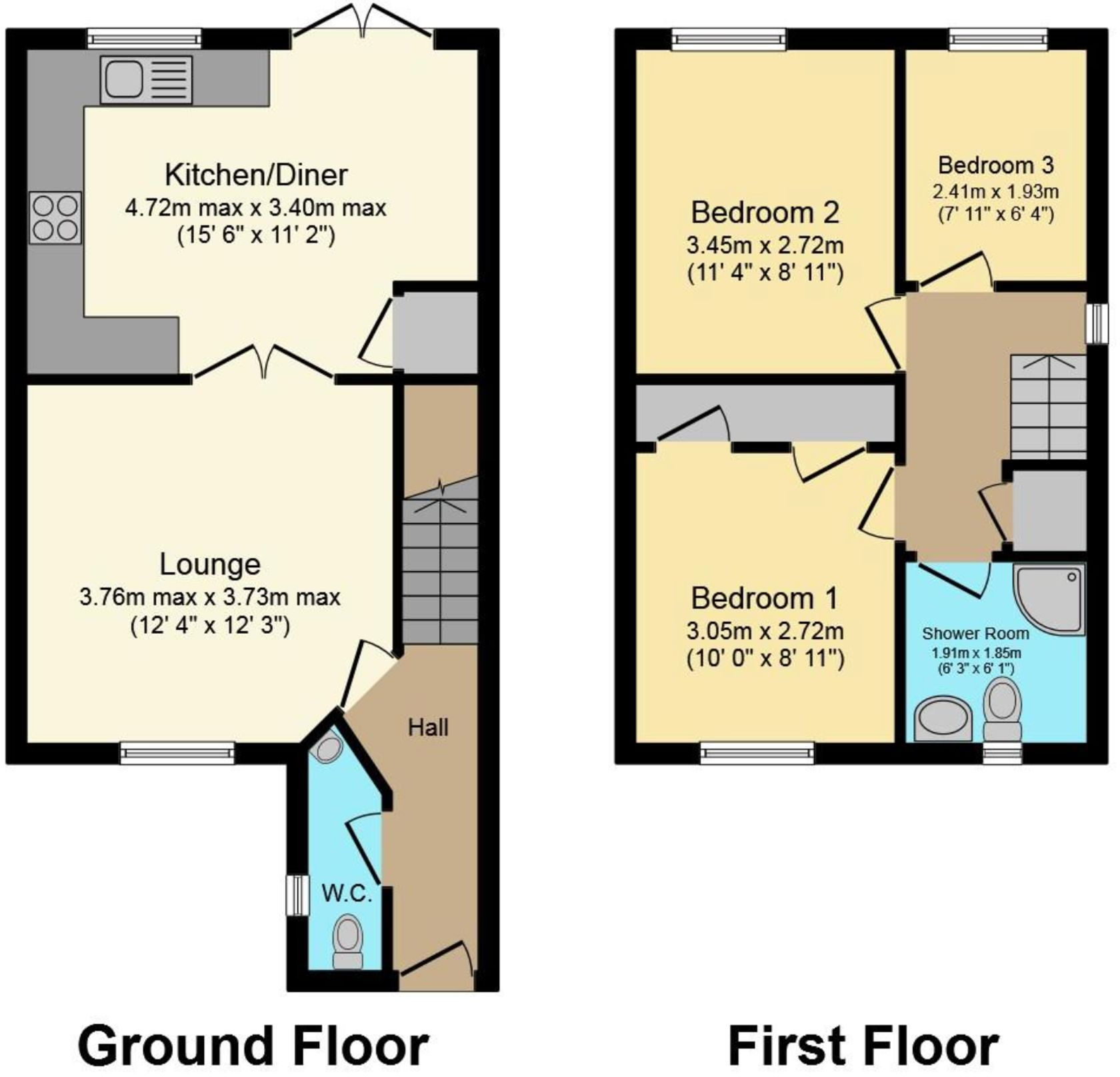 Clos Cwm Garw, Caerphilly, CF83 floorplan