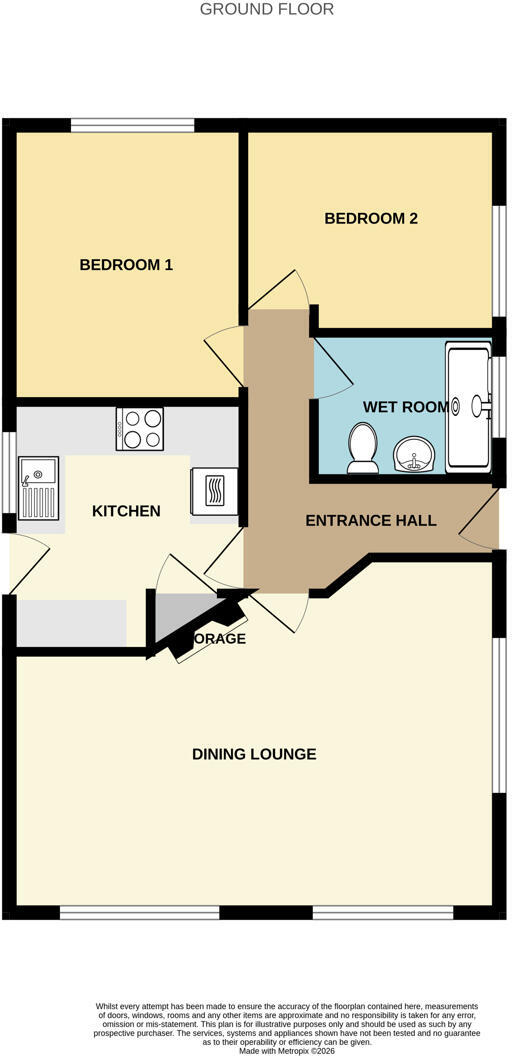 Greenfield Park, Freckleton, Preston floorplan