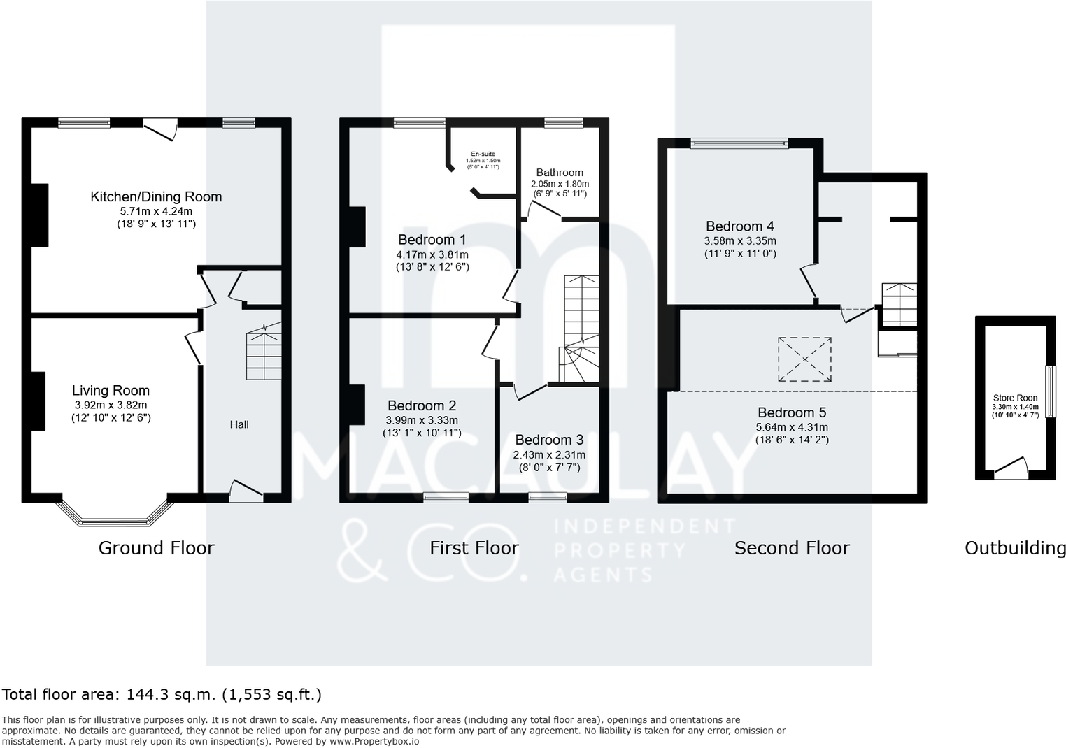 Main Street, Cross Hills, North Yorkshire, BD20 8SN floorplan