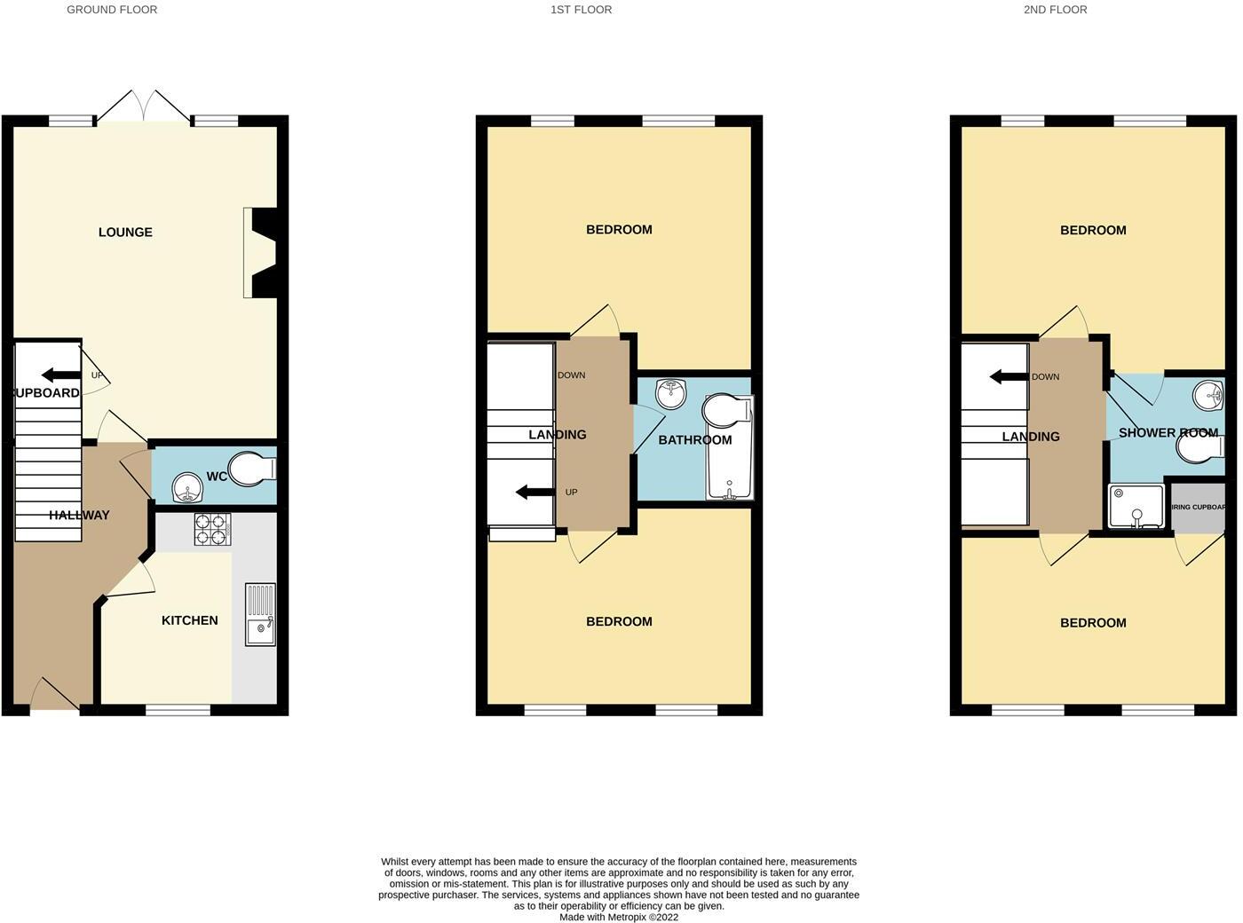 Royal Crescent, Exeter floorplan
