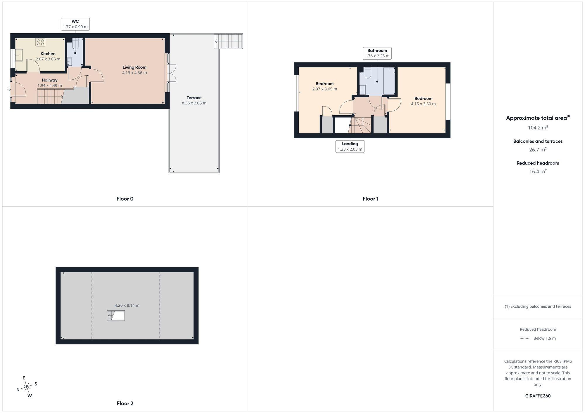 Featherwood Avenue, The Rise, NE15 floorplan
