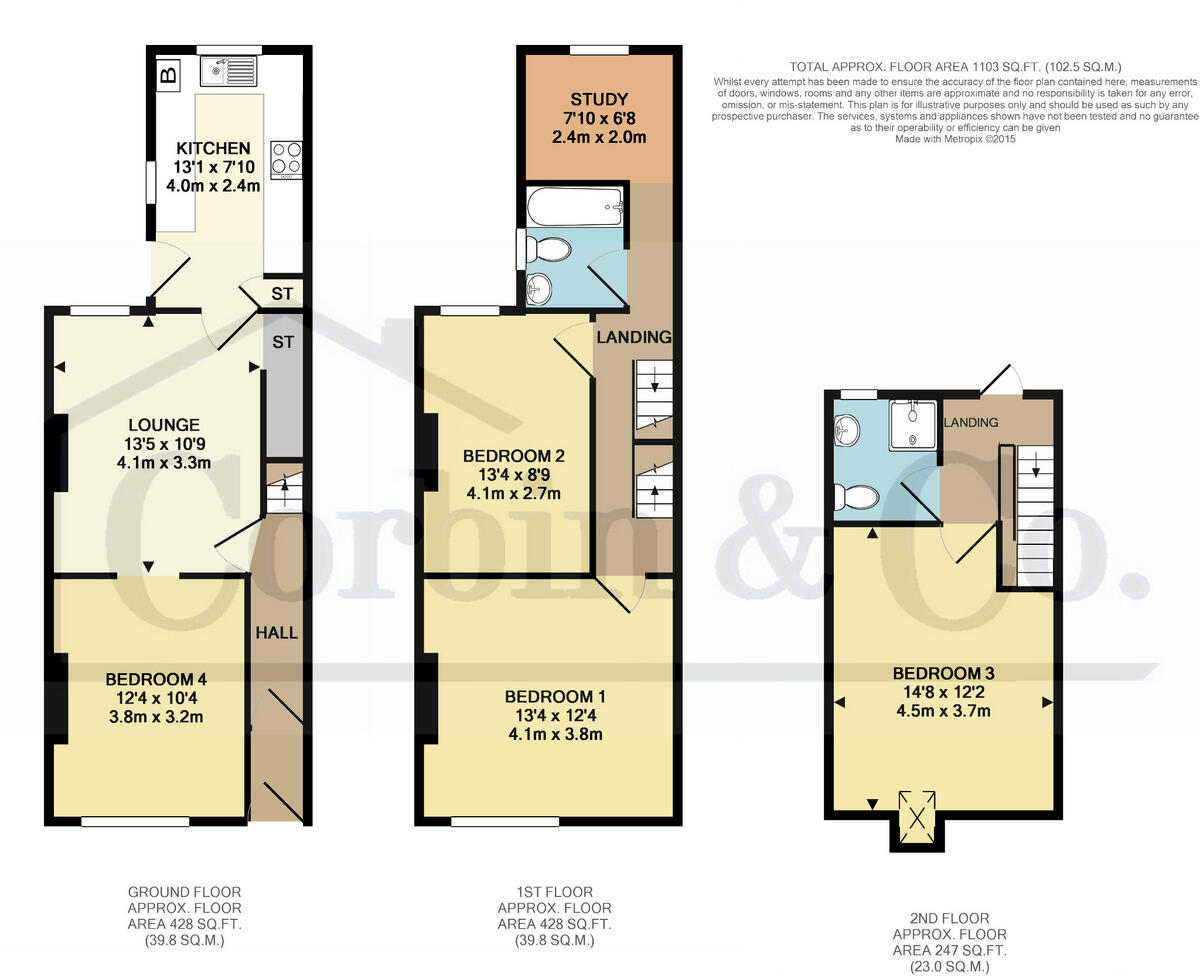 Canford Road, Bournemouth, BH11 8 floorplan