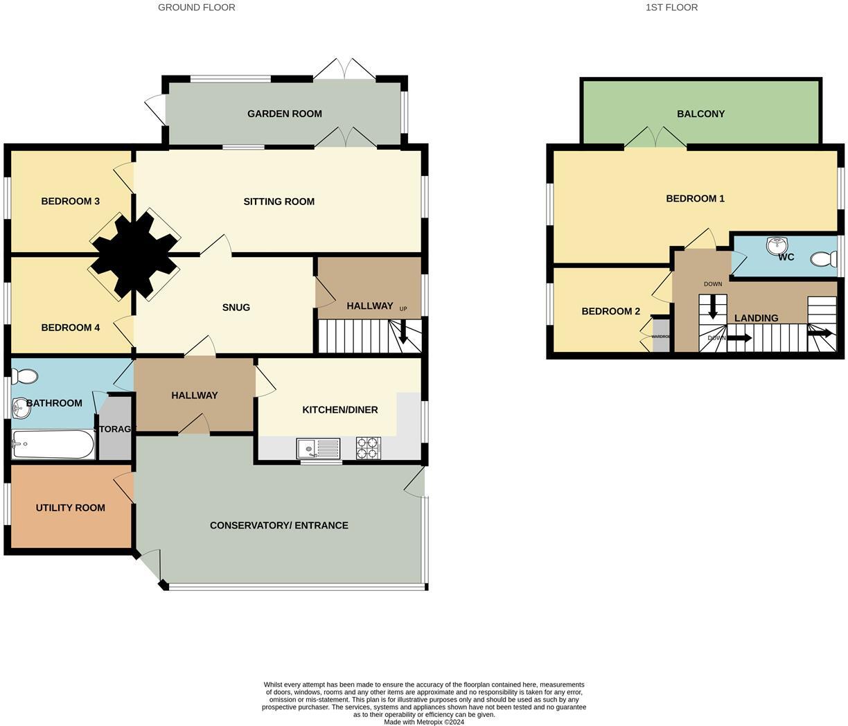 St. Anns Chapel, Gunnislake floorplan