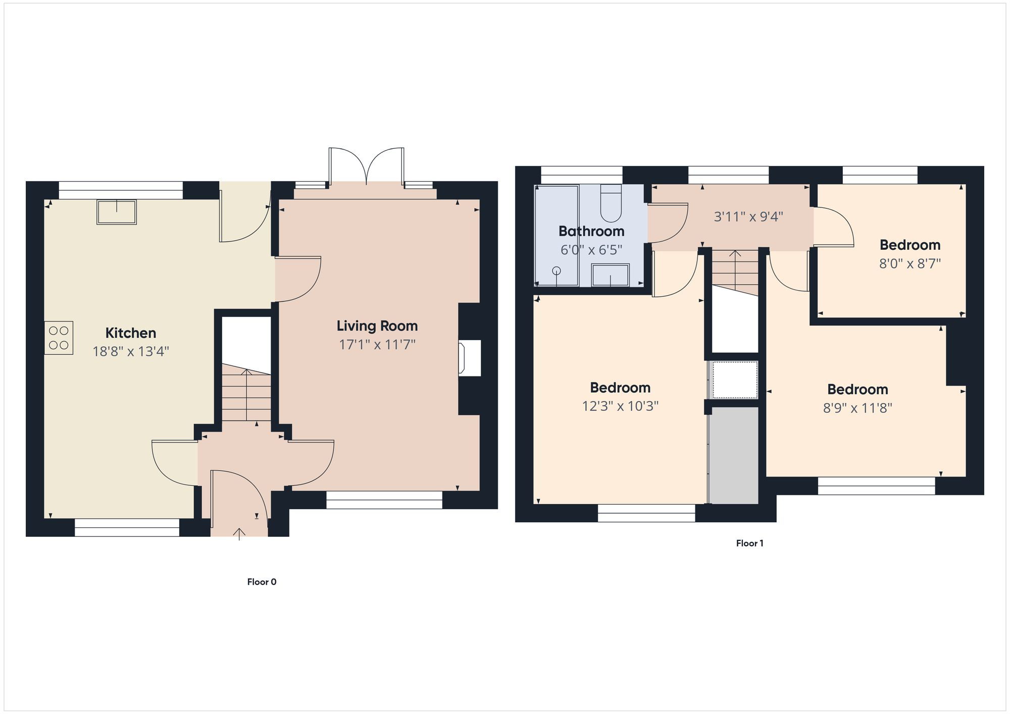 Laburnum Road, Redcar, TS10 floorplan