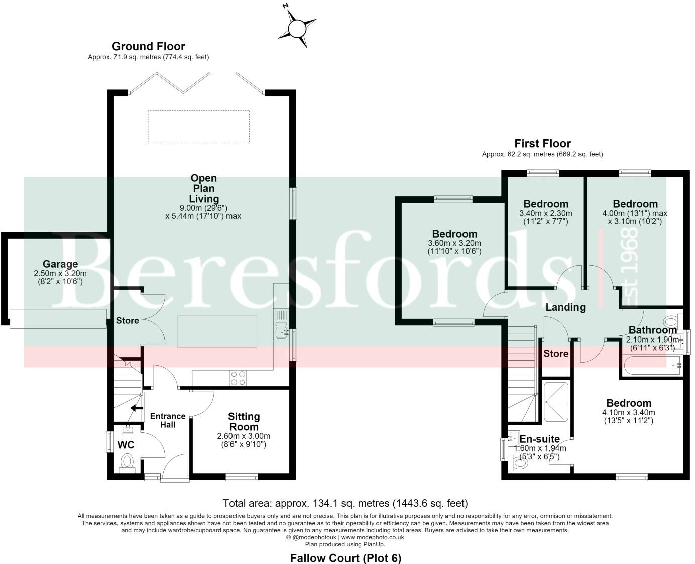 Mascalls Lane, Brentwood, CM14 floorplan