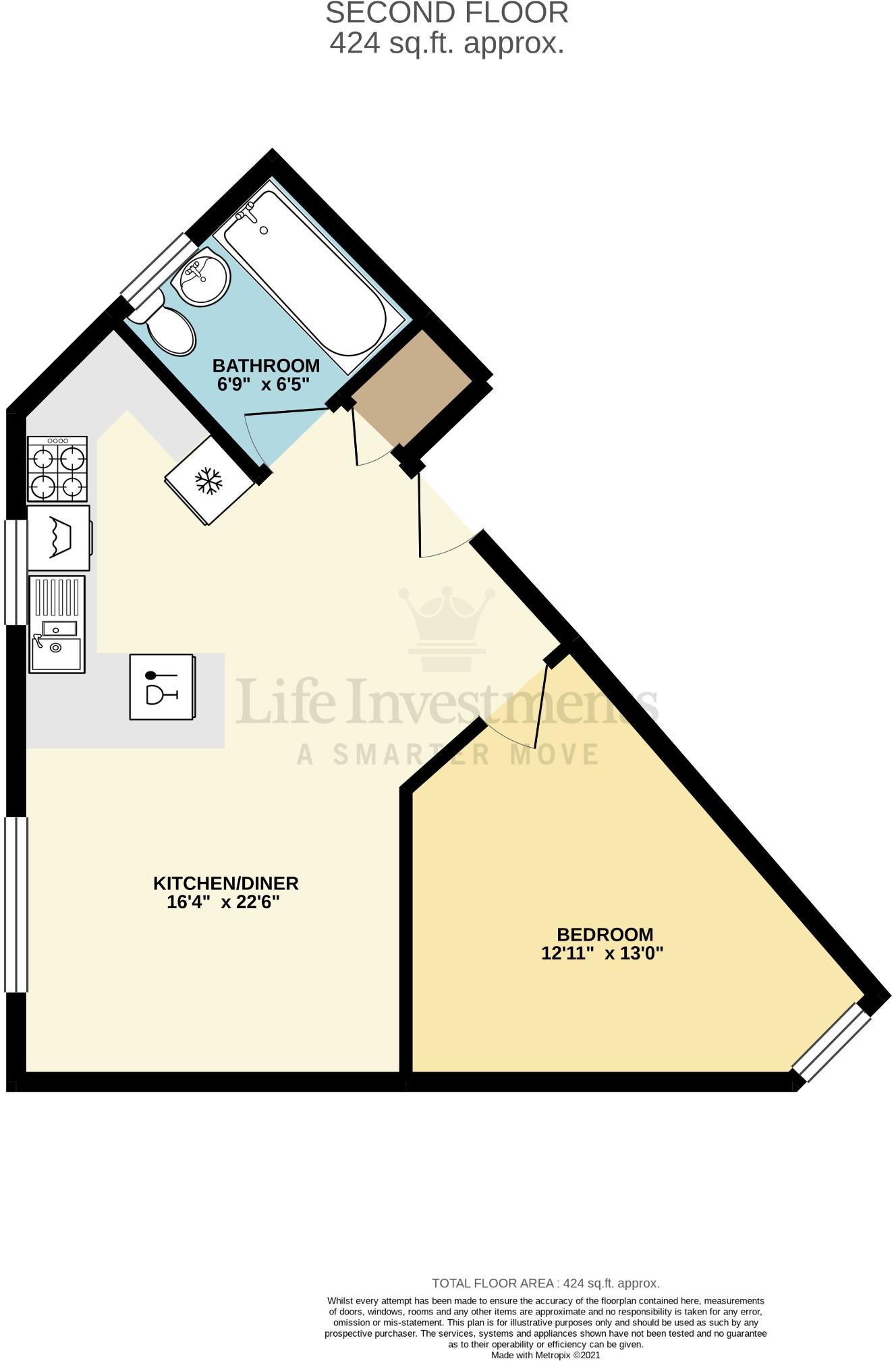 21, Creswell Place floorplan