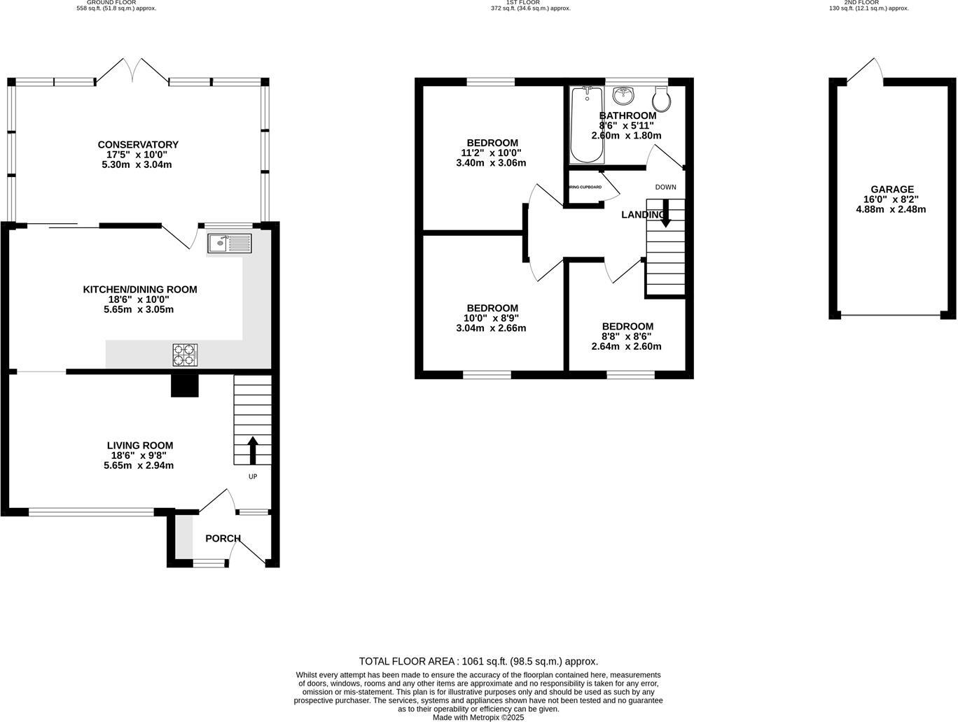 Conrad Close, Liden, Swindon floorplan