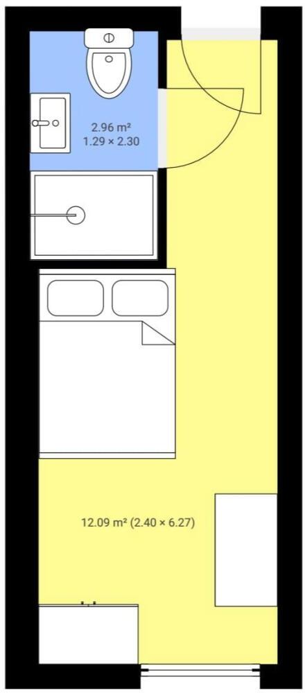 Nebula, Egerton Street, Sheffield floorplan