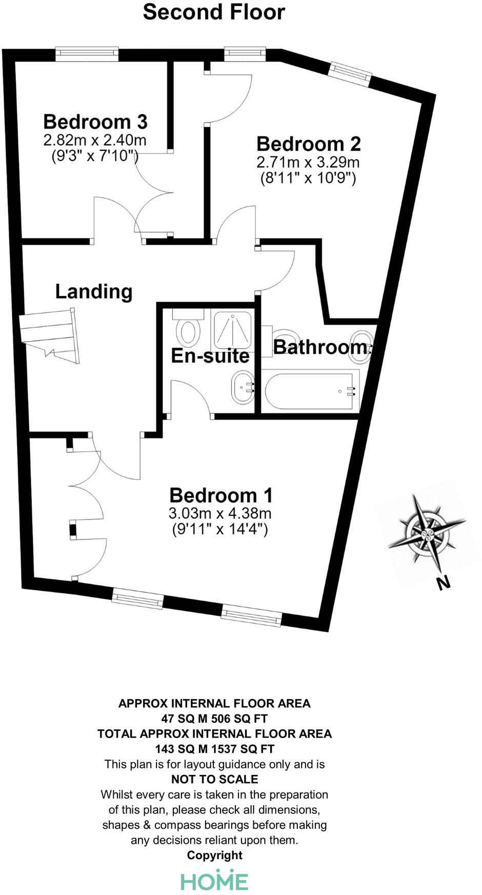 Britten Crescent, Witham floorplan