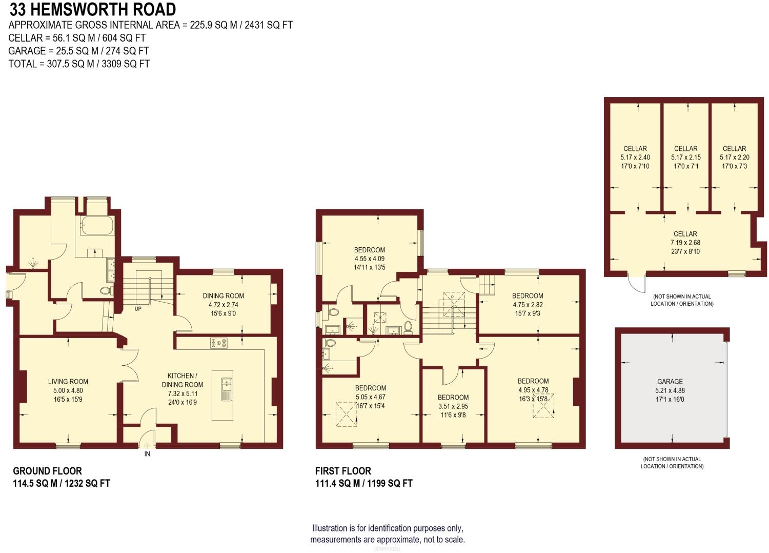 Cow Mouth Farm, Hemsworth Road, Norton, S8 8LJ floorplan