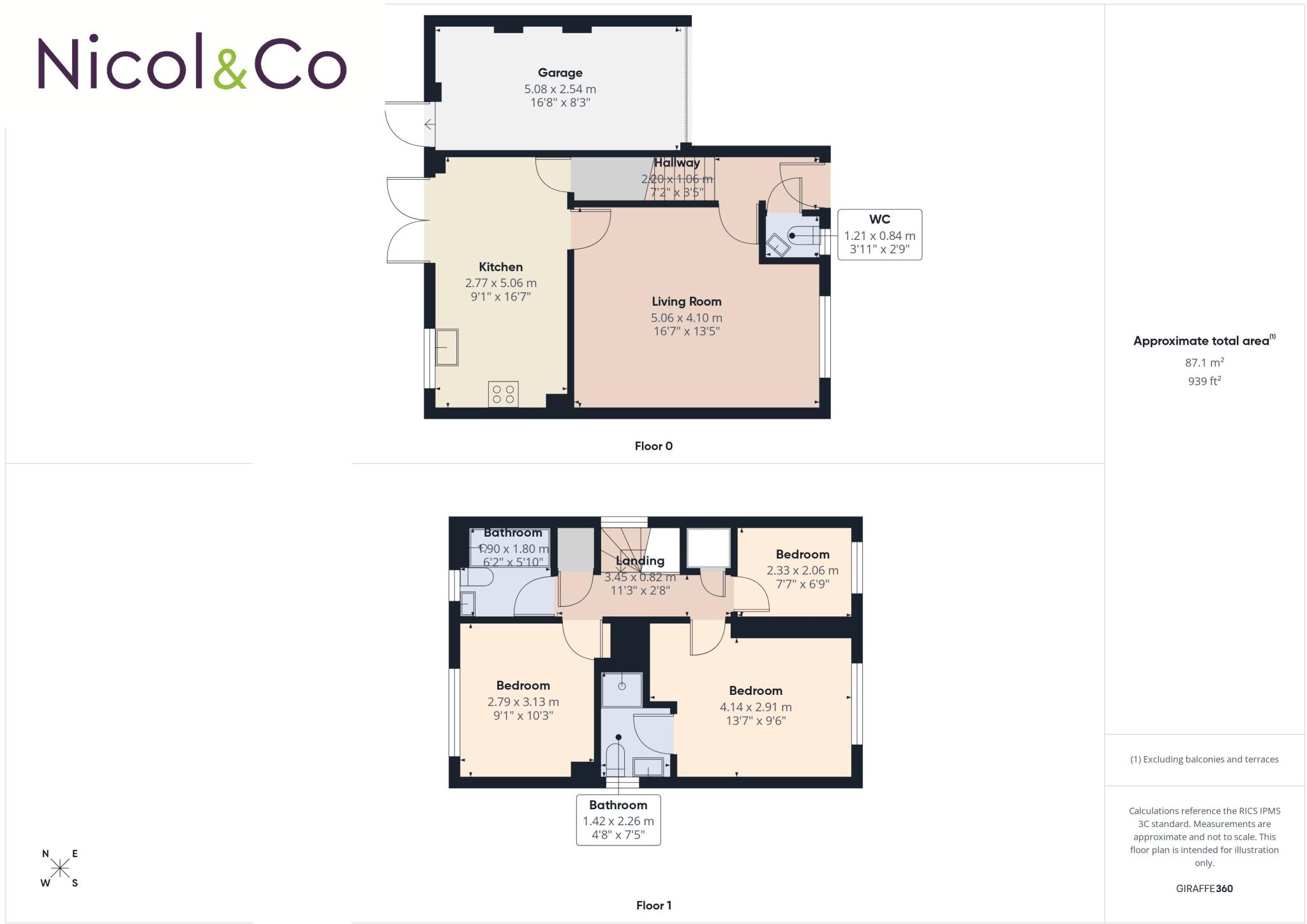 Howlett Place, Worcester, Worcestershire, WR4 floorplan