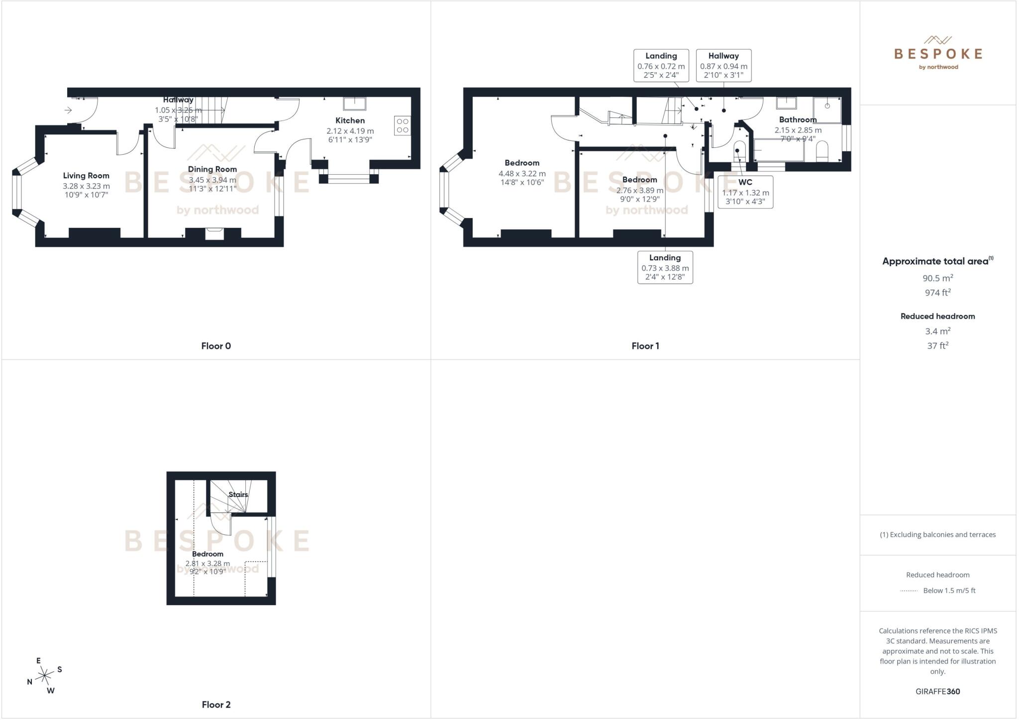 Belle Vue Terrace, Sandbach, CW11 floorplan