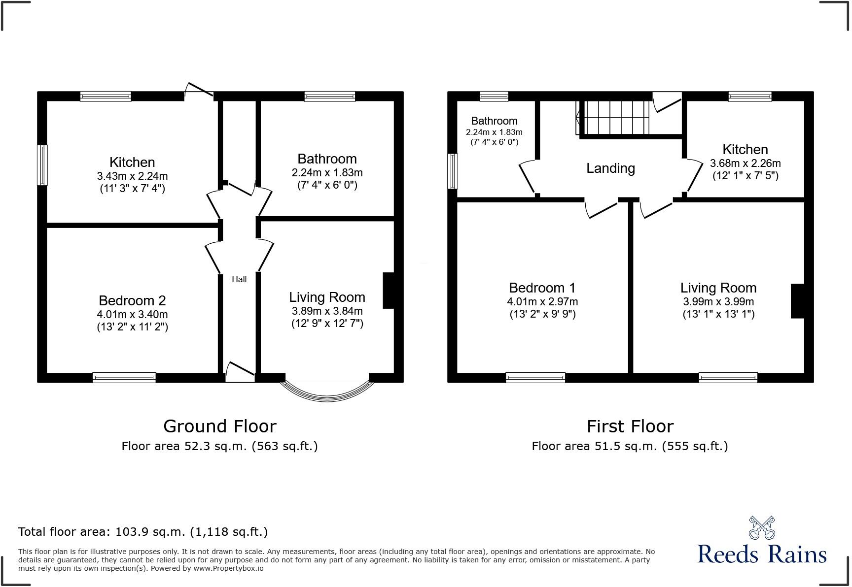 Peaks Avenue, New Waltham, Grimsby, South Humberside, DN36 floorplan